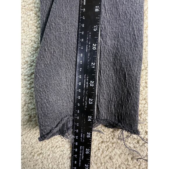 Madewell Womens Dark Gray The Curvy Perfect Vintage Jean Size 24P B641 - Picture 12 of 14